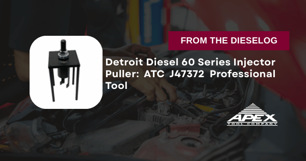 ATC J47372 Detroit Diesel 60 Series fuel injector puller tool